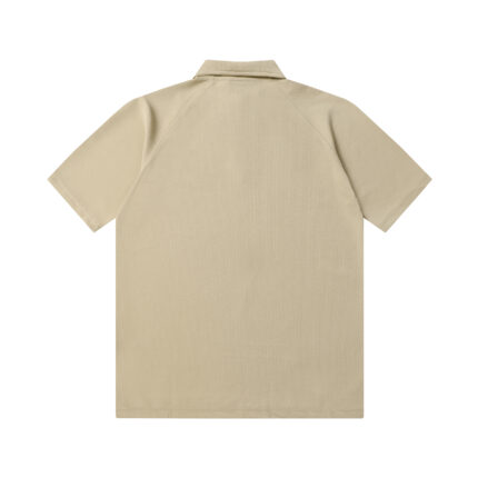 Essentials Fear of God Polo Half Zip T-Shirt – Khaki