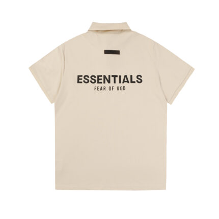 Essentials Fear of God Polo Shirt - Beige
