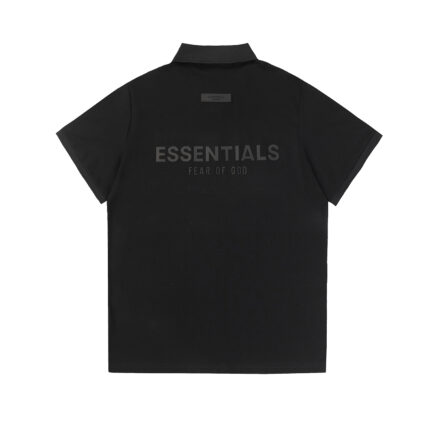Essentials Fear of God Polo Shirt - Black