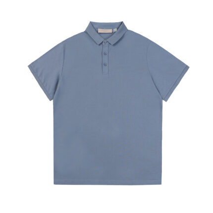 Essentials Fear of God Polo Shirt - Dusty Blue